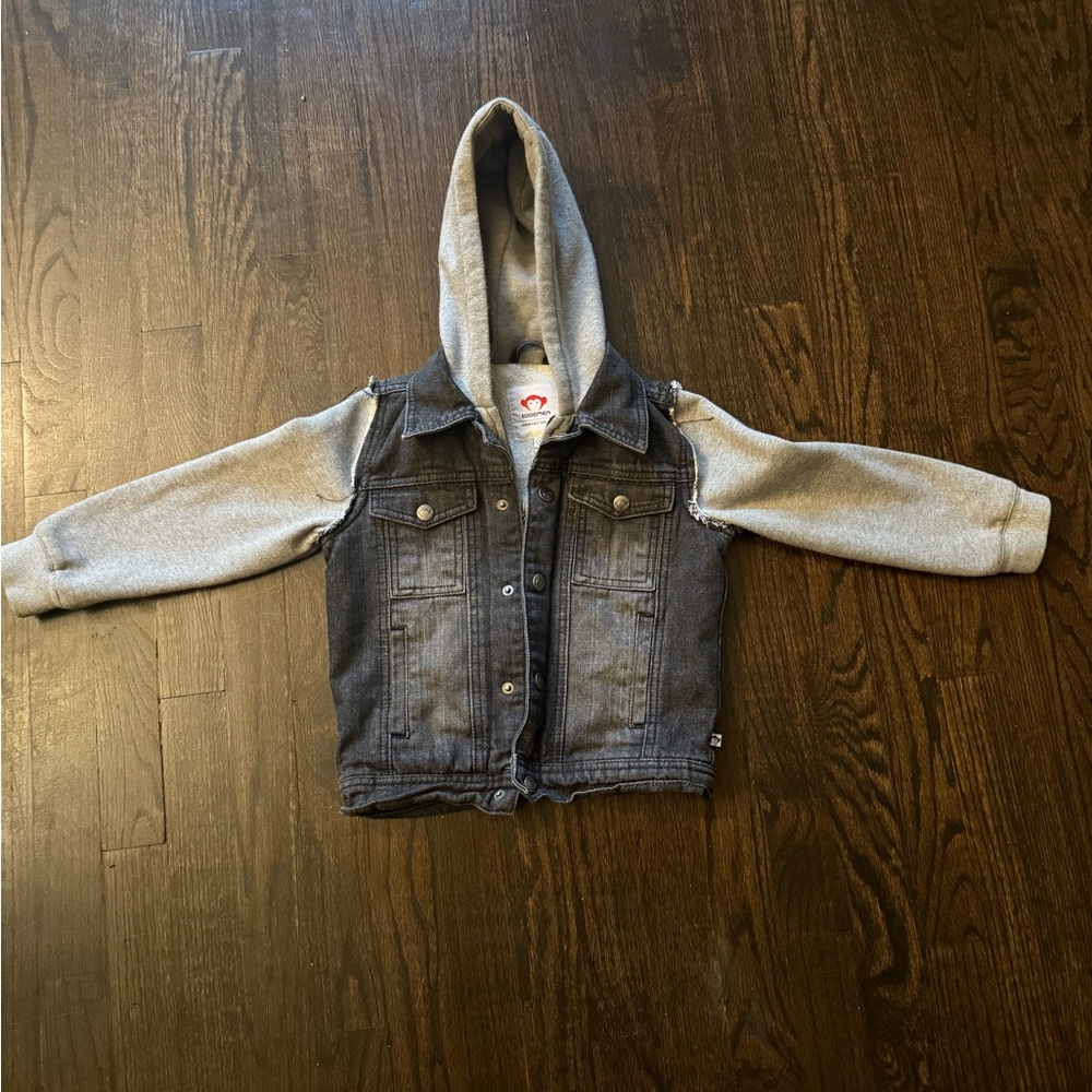 Appaman Denim and Fleece jacket- size 6T